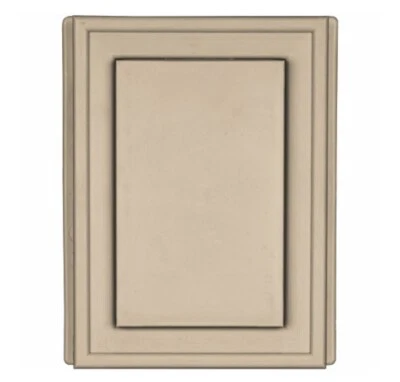 Ring Blink Doorbell Mini Mount J-Block 6” Vinyl Siding Tan Wicker 069 MidAmerica - Image 1 of 4