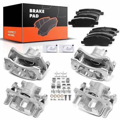 Pastilla de freno delantera y trasera de cerámica + pinza para Chrysler 200 Dodge Caliber Compass Foto 1 de 4