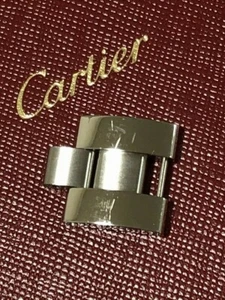 CARTIER UHR LINK ROADSTER MASSIV EDELSTAHL 18 mm groß HERREN AUTHENTISCH - Bild 1 von 5