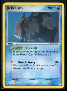 Pokemon Card Relicanth Ex Holon Phantoms 30/110 Non-Holo Rare English - NM - Bild 1 von 2