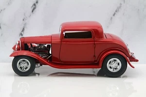GMP 1932 Ford Three Window Coupe Red Vintage Deuce Series #20 1:18 VDS020 - Picture 1 of 11