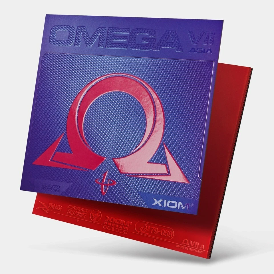 Xiom Omega VII / China Guang / Pro / Euro / Asia / Table Tennis Rubber