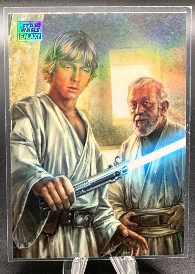 Tarjeta 2024 Topps Star Wars Galaxy Chrome Completa Tu Conjunto REFRACTORES #s 1-100 Foto 1 de 1