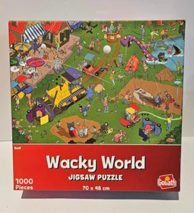 WACKY WORLD 1000 piece Jigsaw Puzzle GOLF 70 x 48 cm - Picture 1 of 3