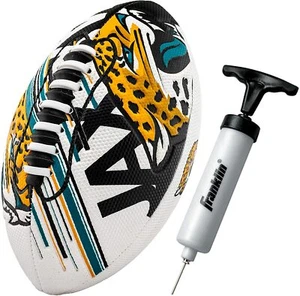 Jacksonville JaguarsKids NFL Exclusive Spacelace Air Tech Mini Football & Pump - Picture 1 of 2