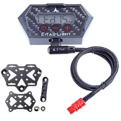 Luz E-Tac Compuesta Arco Mirilla Luz 1/4-28 3/8-24 7/16-20 LED RAROS Foto 1 de 4