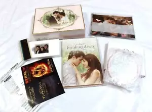 Saga Crepúsculo Amanecer Parte 1 Caja Premium 3 DVD Set Accesorios Japón - Imagen 1 de 12