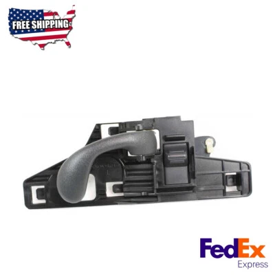 Manija de puerta interior negra delantera lado del conductor para Chevrolet Blazer S10 96-05 Foto 1 de 4