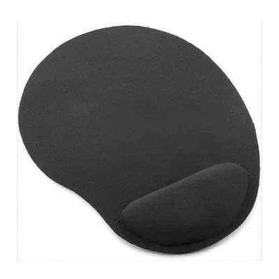 BLACK MOUSE MAT PAD ANTI-SLIP FOAM WRIST SUPPORT PC OFFICE LAPTOP MAC ~UK~ - Image 1 of 4