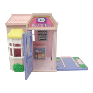 Fisher Price Sweet Streets Post Office ausklappbares Spielset LESEN Vintage 2002 Spielzeug - Bild 1 von 12