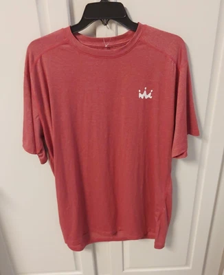 Smoothie King Employee T-Shirt Mens Size 2XL stretch Corporate Red thin LOGO - Image 1 of 4
