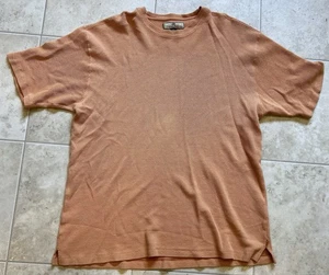 Camisa térmica manga corta TOMMY BAHAMA mezcla de seda tejido gofre naranja para hombre XXL - Imagen 1 de 4