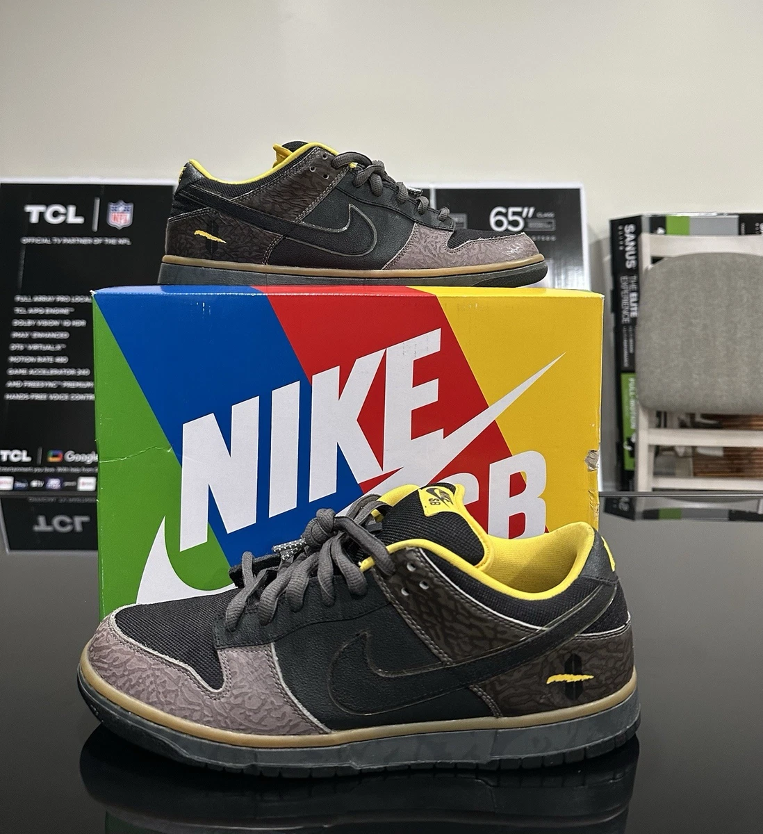 Preços baixos em Nike Dunk Premium SB Low Yellow Curb | eBay
