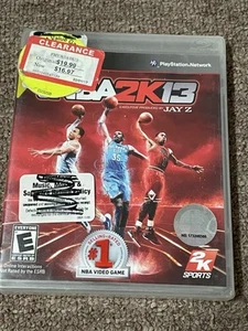 NBA 2K13 (Sony PlayStation 3, 2012) PS3 Brandneu Factory Sealed - Versand am selben Tag - Bild 1 von 1