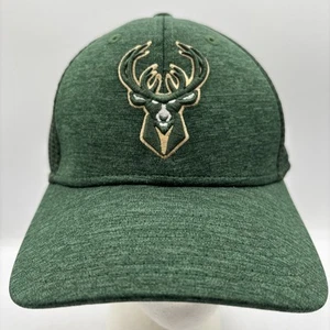 Milwaukee Bucks NBA New Era 39THIRTY Herren Large/X-Large grün tailliert Mütze - Bild 1 von 11