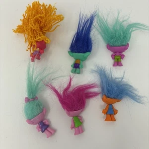 Konvolut 6 Hasbro Trolle Mini Figuren 1,5" 2015, Dreamworks, Branch - Bild 1 von 6
