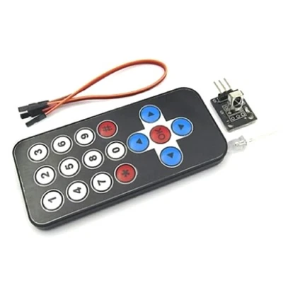 Kits de módulos de control remoto inalámbrico IR infrarrojo kit hágalo usted mismo HX1838 para Arduino Foto 1 de 4