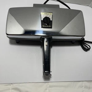 Vintage Sunbeam Party Grill Chrome Sandwich Maker Press Model 870 Electric - Picture 1 of 4