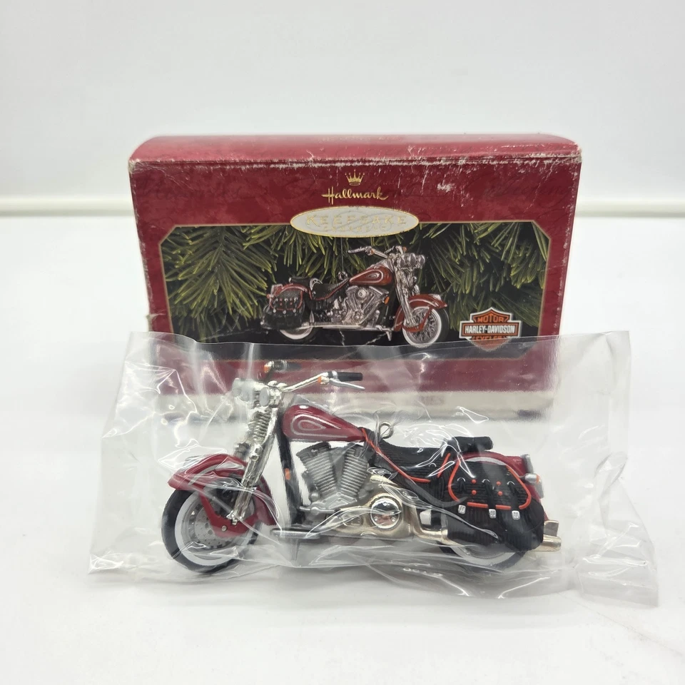 1999 Hallmark Harley-Davidson Heritage Springer Ornament – New Open Box - Image 1 of 4