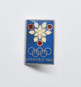 Distintivo spilla olimpica Grenoble 1968 - Foto 1 di 2
