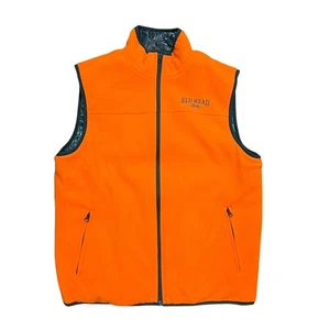 Red Head Reversible Vest Mens Medium Camo Blaze Orange TrueTimber Hunting - Picture 1 of 8