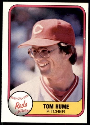 1981 Fleer #211 Tom Hume - Image 1 of 2