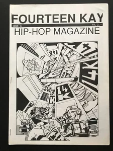 Fourteen Kay 14k Graffiti Zine #11  Spraycan  Swiss European Street Art Mag. - Foto 1 di 3