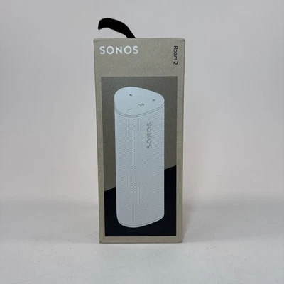 Sonos Roam 2 Portable Waterproof Smart Speaker - Lunar White - Image 1 of 4