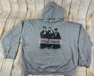 Vintage 1999 The Three Stooges Hoodie Sweatshirt Gr. 2XL Grau Distressed  - Bild 1 von 9