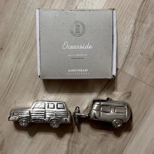 Nuevo juego de coctelera de sal y pimienta Pottery Barn Airstream envío rápido - Imagen 1 de 11