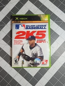 Major League Baseball 2K5 (Microsoft Xbox, 2005) GUC CIB Hülle Disc Handbuch E5 - Bild 1 von 11