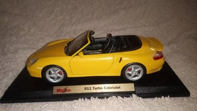 🇩🇪🇩🇪Maisto Edición Especial Porsche 911 Turbo Cabriolet 2003 1:18 🇩🇪🇩🇪 Foto 1 de 4
