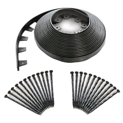 Kit de bordes de jardín de césped sin excavación para paisaje 60 pies flexible duradero  Foto 1 de 2