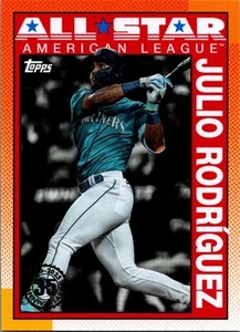 Topps '90 All Star #90AS48 2025 Julio Rodríguez Seattle Mariners - Imagen 1 de 2