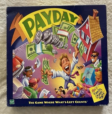 2000 Parker Brothers Payday Board Game, COMPLETE! Updated Classic Finance Game - Image 1 of 4