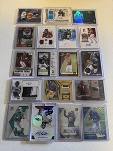 Football Auto Rookie Jersey Patch Lot (68) - Picture 1 of 3