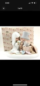 Precious Moments 106755 Heaven Bless Your Togetherness 1987 - Picture 1 of 6