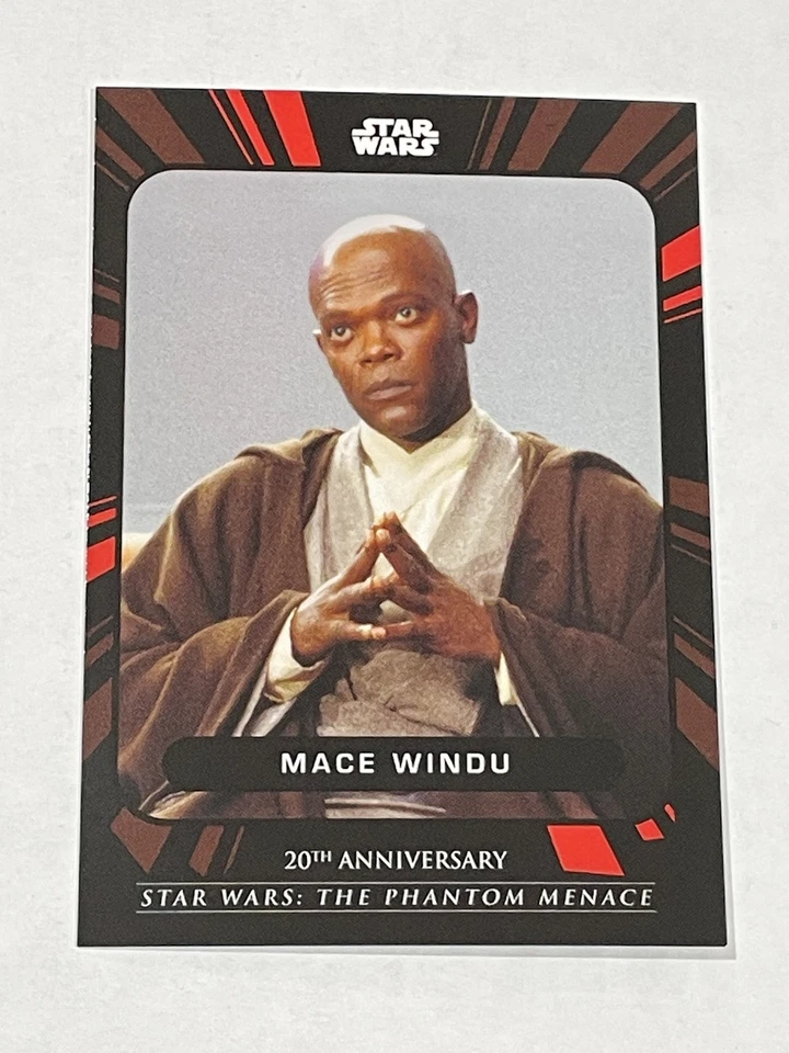 2019 Topps Set 6: Star Wars: The Phantom Menace 20th Anniversary - Mace Windu - Image 1 of 2