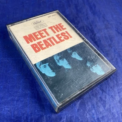 1968 Beatles Cassette 1st issue PAPER LABEL Meet the Beatles Capitol 4XT 2047 - Image 1 of 4