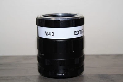 Juego de tubos de extensión macro Fotodiox para cámaras Olympus Panasonic Micro 4 3 Foto 1 de 3