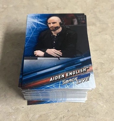 2019 Topps WWE Smackdown Live Complete 90-card Set The Rock Stone Cold Undertakr - Image 1 of 4