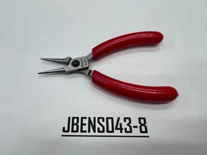 Snap-on Tools NEW RED Soft Grip 5" Needle Nose Precision Pliers P92050A - Picture 1 of 7