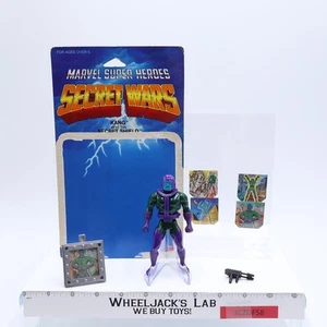 Kang Secret Wars 100% komplett 1984 Mattel Marvel Super Heroes Figur mit Karte - Bild 1 von 10