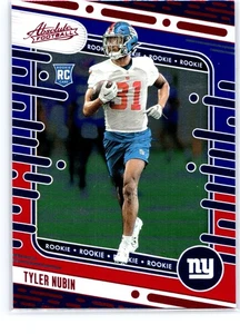 2024 Panini Absolute #147 Tyler Nubin Red and Blue - Picture 1 of 2