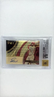 2022 Panini Select Moonshots Jared Walsh GOLD VINYL 1/1 Superfractor - Image 1 of 3