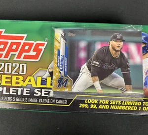 2020 Topps Fabrik Set SP GOLD STAR Marlins komplettes Team Set 20 Karten - Bild 1 von 1