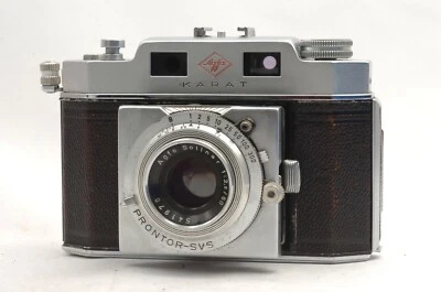@ Câmera SakuraDo @ Agfa Karat IV 35mm Film Rangefinder Câmera Solinar 50mm f2.8 - Imagem 1 de 4