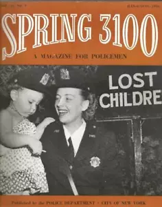 1950 PRIMAVERA 3100 RIVISTA POLIZIA NEW YORK CITY, LUGLIO-AGOSTO 1950 - Foto 1 di 1