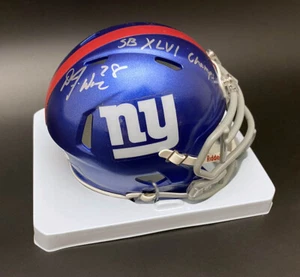 Mini Casco Danny Ware FIRMADO New York Giants SB XLVI Campos PSA/ADN AUTOGRAFIADO - Imagen 1 de 2