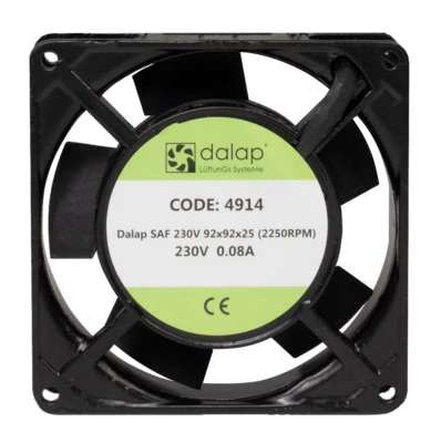 Computerlüfter Lüfter Gehäuselüfter Ventilator 2250 U/min AC 230V 92x92x25 mm - Bild 1 von 2